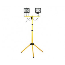 Желтая стойка на 2 прожектора FL-1008А 2хXXXW